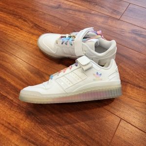 Adidas Forum Low Shoes 'Cloud White Multi-Color' GX2722 Men's Size 8.5